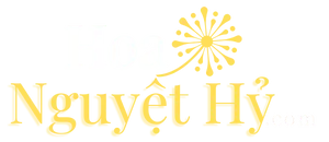 Logo Shop Hoa Nguyệt Hỷ