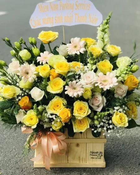Sản phẩm lang hoa tuoi sinh nhat 450x563 — Shop Hoa Nguyệt Hỷ — MST 0314703645