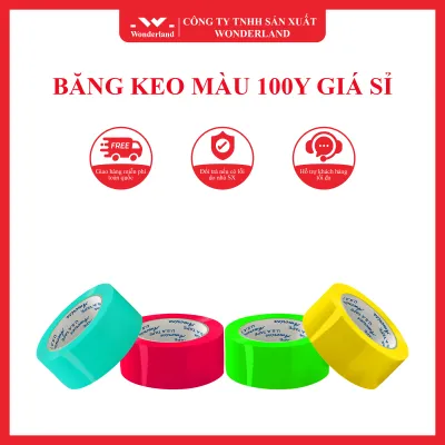 Sản phẩm BANG KEO MAU 100Y 1 400x400 — Công Ty TNHH Sản Xuất Wonderland — MST 0314705307