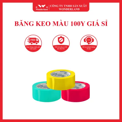 Sản phẩm BANG KEO MAU 100Y 400x400 — Công Ty TNHH Sản Xuất Wonderland — MST 0314705307