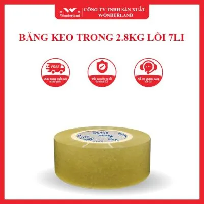 Sản phẩm BANG KEO TRONG 2.8KG LOI 7LI 1 400x400 — Công Ty TNHH Sản Xuất Wonderland — MST 0314705307