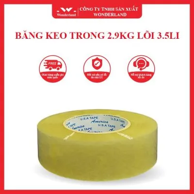 Sản phẩm BANG KEO TRONG 2.9KG LOI 3.5LI 1 400x400 — Công Ty TNHH Sản Xuất Wonderland — MST 0314705307