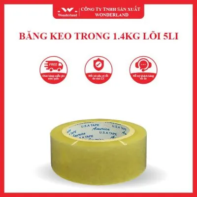 Sản phẩm Bang keo trong 1.4kg loi 5li 1 400x400 — Công Ty TNHH Sản Xuất Wonderland — MST 0314705307