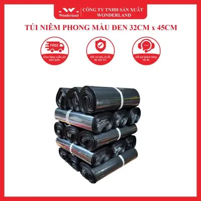 Sản phẩm TUI NIEM PHONG MAU DEN 32CM 45CM 2 400x400 — Công Ty TNHH Sản Xuất Wonderland — MST 0314705307