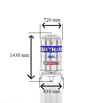 Sản phẩm Bảng Vẽ Bồn Nước Inox 500 Lít Đứng Nam Thành — Vua Bồn Nước - Công Ty Cổ Phần BUILDY — MST 0314728054