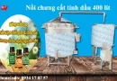 Sản phẩm bao gia noi chung cat tinh dau 400 lit bang dien moi nhat bep viet 2023 381 — Công Ty TNHH Công Nghiệp Bếp Việt — MST 0314732501