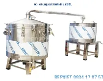 Sản phẩm noi chung cat tinh dau 200l — Công Ty TNHH Công Nghiệp Bếp Việt — MST 0314732501