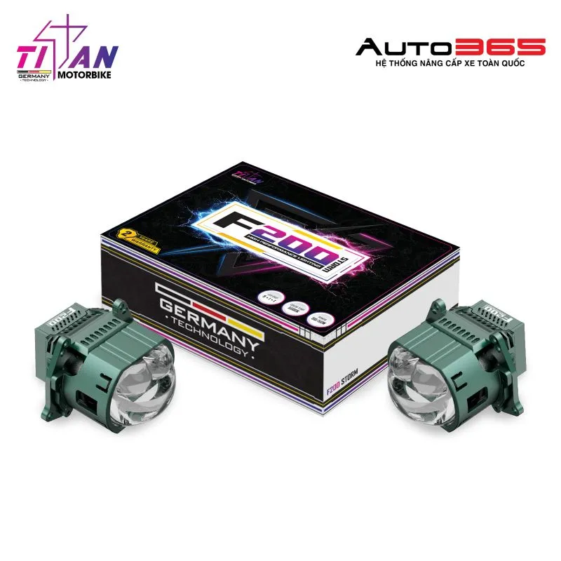 Sản phẩm bi led titan moto f200 storm — Công Ty TNHH Xuất Nhập Khẩu 365 Group — MST 0314734611