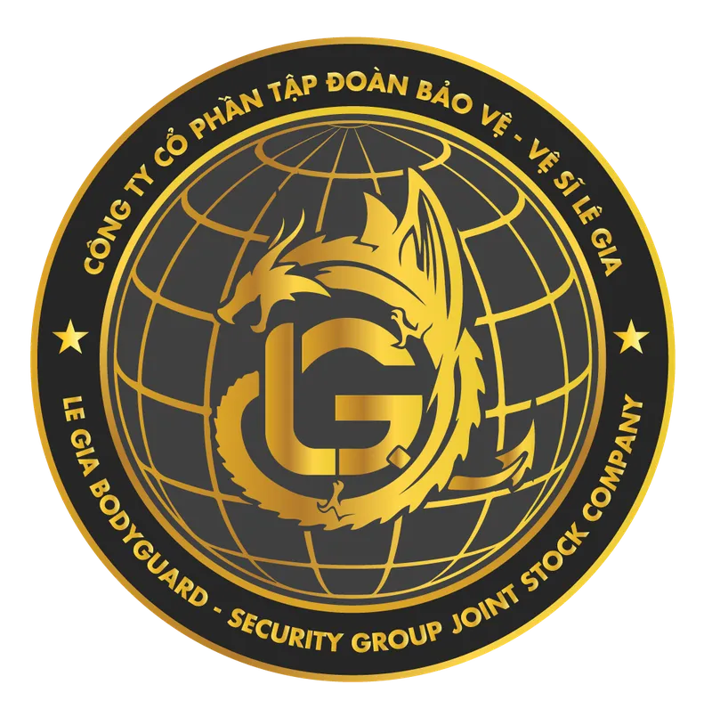 Logo Bảo Vệ Lê Gia - Công Ty Cổ Phần Tập Đoàn Bảo Vệ - Vệ Sĩ Lê Gia