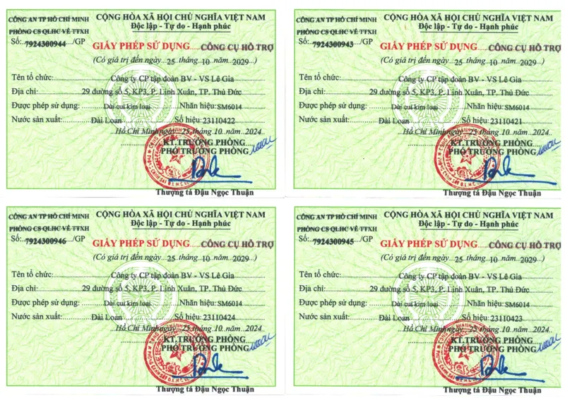 Sản phẩm dui cui kl (1) — Bảo Vệ Lê Gia - Công Ty Cổ Phần Tập Đoàn Bảo Vệ - Vệ Sĩ Lê Gia — MST 0314737355