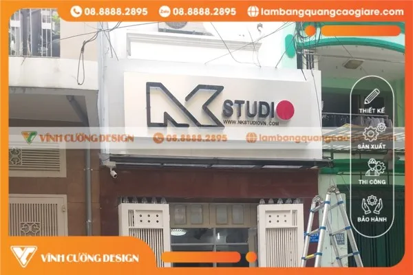 Sản phẩm lam bang hieu quan binh thanh thiet ke thi cong bang hieu dep uy tin gia tot — Công Ty TNHH Quảng Cáo Thương Mại Xây Dựng Phạm Gia Decor — MST 0314745613