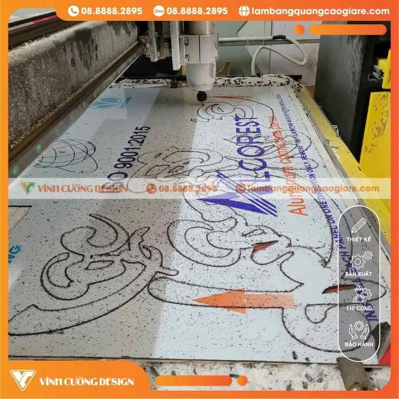 Sản phẩm gia cong cat khac alu laser cnc gia re chinh xac nhat viet nam — Công Ty TNHH Quảng Cáo Thương Mại Xây Dựng Phạm Gia Decor — MST 0314745613
