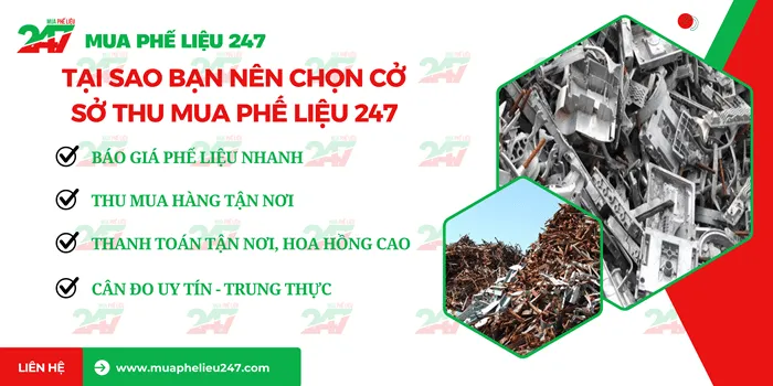 Sản phẩm tai sao nen chon mua phe lieu 247 — Công Ty TNHH Thu Mua Phế Liệu Xuân Bình — MST 0314765803
