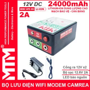 Sản phẩm Bo nguon dien du phong wifi modem camera 12V 2A 24000mah 300x300 — Công Ty TNHH Thương Mại Dịch Vụ Điện Máy Thông Minh — MST 0314770585