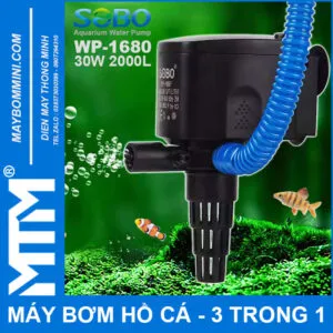 Sản phẩm May bom chim oxy ho ca 220V 30W 2000L Sobo WP 1680 300x300 — Công Ty TNHH Thương Mại Dịch Vụ Điện Máy Thông Minh — MST 0314770585