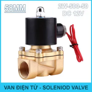 Sản phẩm van dien tu 12v phi 58mm 300x300 — Công Ty TNHH Thương Mại Dịch Vụ Điện Máy Thông Minh — MST 0314770585