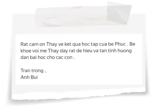Sản phẩm phu huynh anh bui 4 — Công Ty CP Giáo Dục Công Nghệ K.A.S.E — MST 0314791384