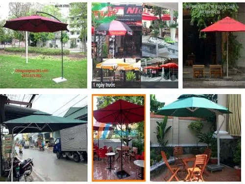 Sản phẩm du che cafe day — Công Ty TNHH Thương Mại Cơ Khí Xây Dựng Thiên Lộc Phát — MST 0314798196