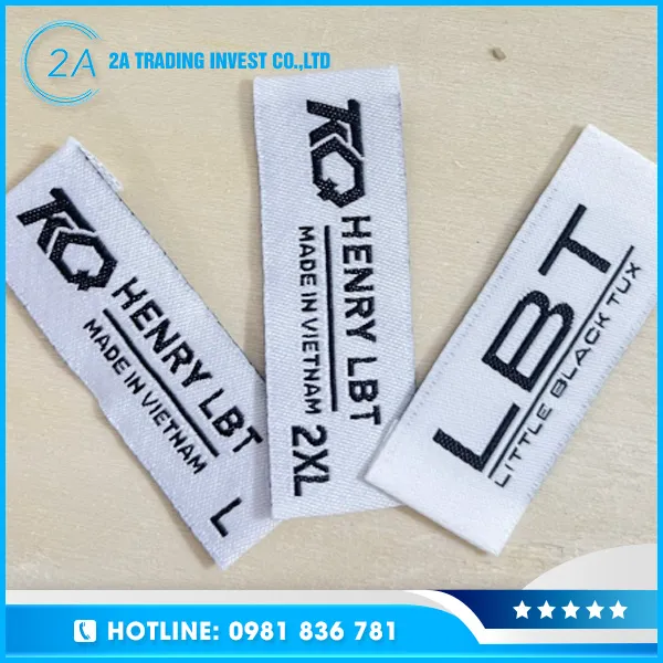 Sản phẩm nhan det — Phụ Liệu May Mặc 2A - Công Ty TNHH Đầu Tư Thương Mại 2A — MST 0314803921
