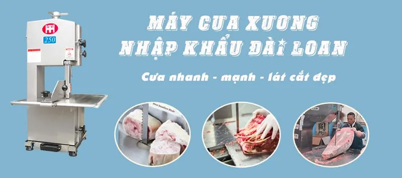 Sản phẩm may cua xuong dai loan — Công Ty TNHH Máy Và Thiết Bị Thực Phẩm Hoàng Nam — MST 0314812080