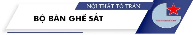 Sản phẩm bo ban ghe sat — Bàn Ghế Sắt Tô Trần - Công Ty TNHH Thương Mại Sản Xuất Tô Trần — MST 0314816889
