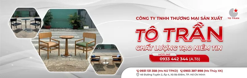 Sản phẩm slide32332231 — Bàn Ghế Sắt Tô Trần - Công Ty TNHH Thương Mại Sản Xuất Tô Trần — MST 0314816889