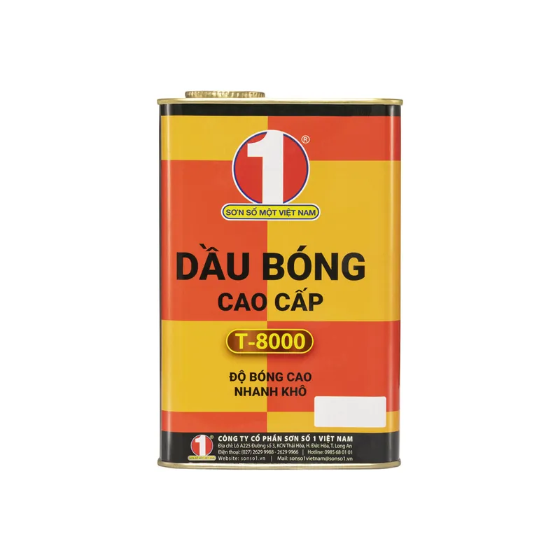 Sản phẩm dau bong t8000 — Công Ty Cổ Phần Sơn Số 1 Việt Nam — MST 0314823910