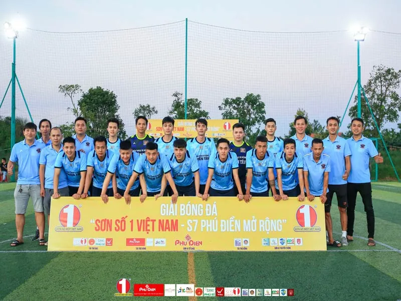 Sản phẩm tai tro gia bong da 2023 — Công Ty Cổ Phần Sơn Số 1 Việt Nam — MST 0314823910