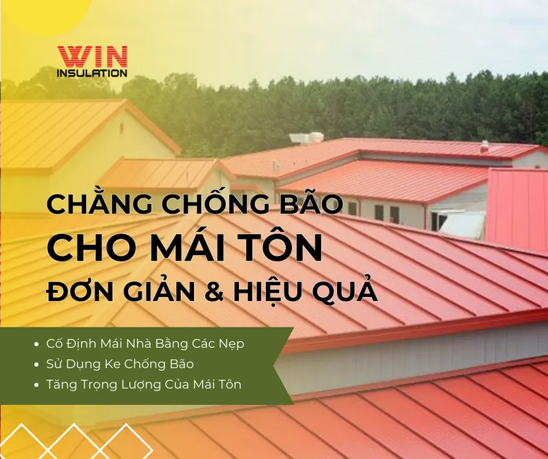 Sản phẩm chong bao cho mai ton hieu qua 1 — Công Ty TNHH Cách Nhiệt Win — MST 0314841518