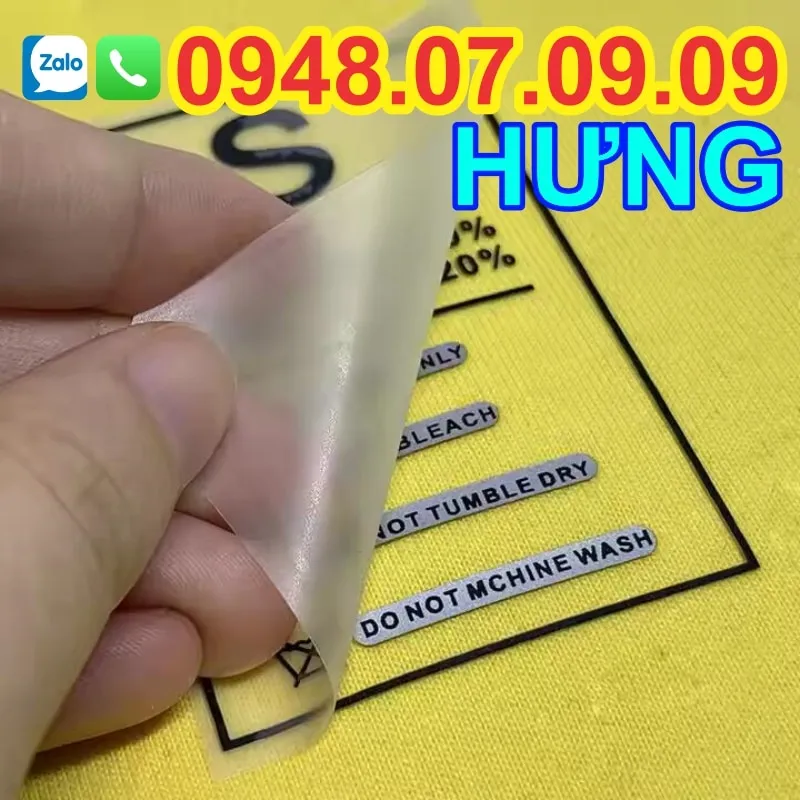 Sản phẩm hungthanh vn 8 — Nhãn ép Nhiệt Hưng Thanh - Công Ty TNHH May Mặc Hưng Thanh — MST 0314871128