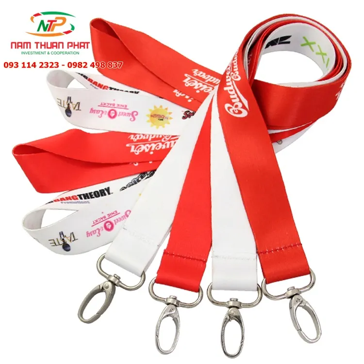 Sản phẩm day deo the satin 1 — Dây Đeo Thẻ Nam Thuận Phát - Công Ty TNHH Đầu Tư Nam Thuận Phát — MST 0314882056