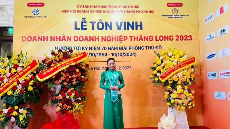 Sản phẩm 1703082731 le ton vinh doanh nhan doanh nghiep thang long ha noi 2023 — Công Ty Cổ Phần Trà Cà Phê An Nhiên — MST 0314890307