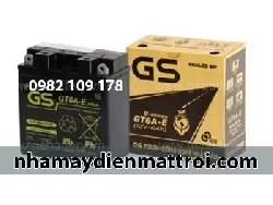 Sản phẩm small_ac quy gs 12v 6ah gt6ae xe dream wave future — Công Ty TNHH Năng Lượng Ngọc Việt Phát — MST 0314897140