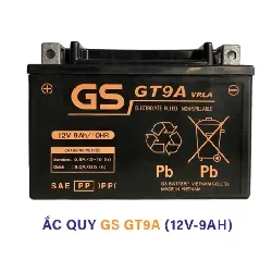 Sản phẩm small_ac quy gs 12v 9ah gt9a dung cho xe spacy attila — Công Ty TNHH Năng Lượng Ngọc Việt Phát — MST 0314897140