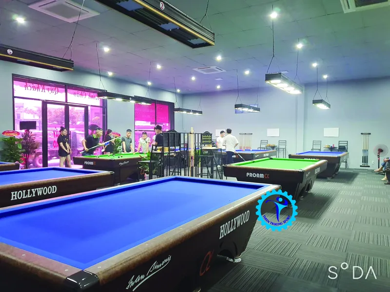 Sản phẩm ban bida phang hollywood billiards phang bd001 — Thiết Bị Thể Thao Thiên Trường - Công Ty TNHH Sản Xuất Thương Mại Dịch Vụ Thể
Thao Thiên Trường — MST 0314901728