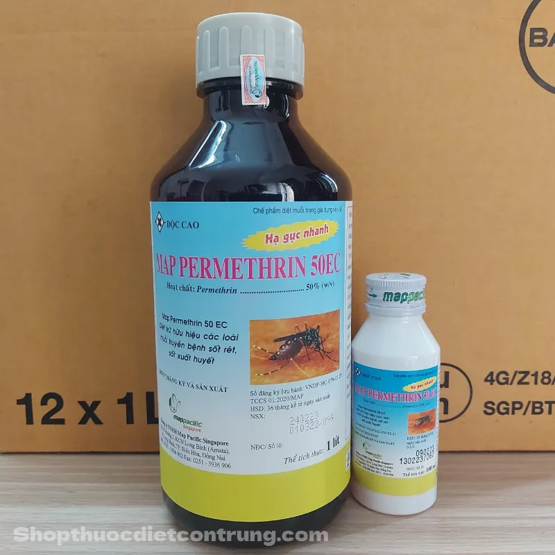 Sản phẩm map permethrin 50ec — Việt Thành Pest Control - Công Ty TNHH Thương Mại Dịch Vụ Kiểm Soát Côn Trùng
Việt Thành — MST 0314905377