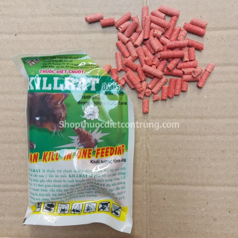 Sản phẩm mua thuoc diet chuot killrat gia tot — Việt Thành Pest Control - Công Ty TNHH Thương Mại Dịch Vụ Kiểm Soát Côn Trùng
Việt Thành — MST 0314905377