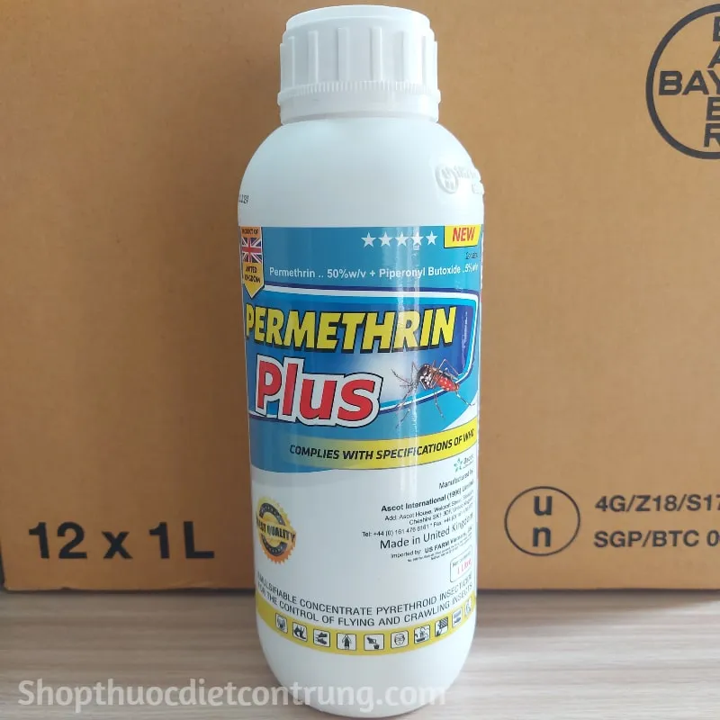 Sản phẩm permethrin plus — Việt Thành Pest Control - Công Ty TNHH Thương Mại Dịch Vụ Kiểm Soát Côn Trùng
Việt Thành — MST 0314905377