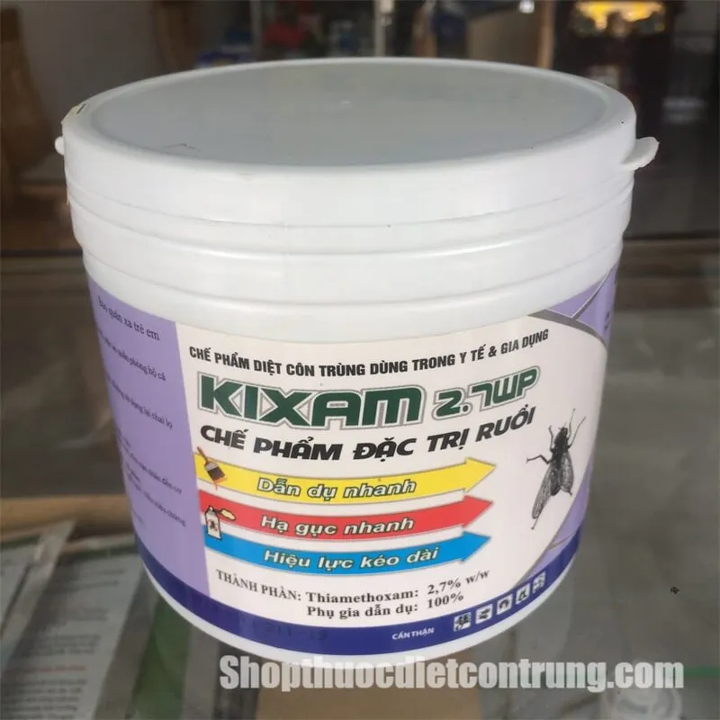 Sản phẩm thuoc diet ruoi kixam 2.7WP — Việt Thành Pest Control - Công Ty TNHH Thương Mại Dịch Vụ Kiểm Soát Côn Trùng
Việt Thành — MST 0314905377