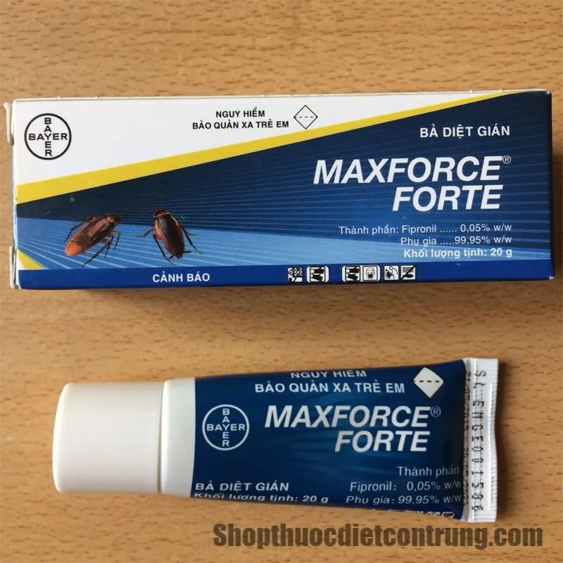 Sản phẩm thuoc diet gian maxforce forte bayer duc — Việt Thành Pest Control - Công Ty TNHH Thương Mại Dịch Vụ Kiểm Soát Côn Trùng
Việt Thành — MST 0314905377