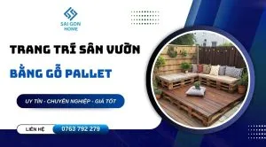 Sản phẩm Trang tri san vuon bang go pallet 6 300x166 — Công Ty TNHH Kinh Doanh Thương Mại Nội Thất Sài Gòn Home — MST 0314938365