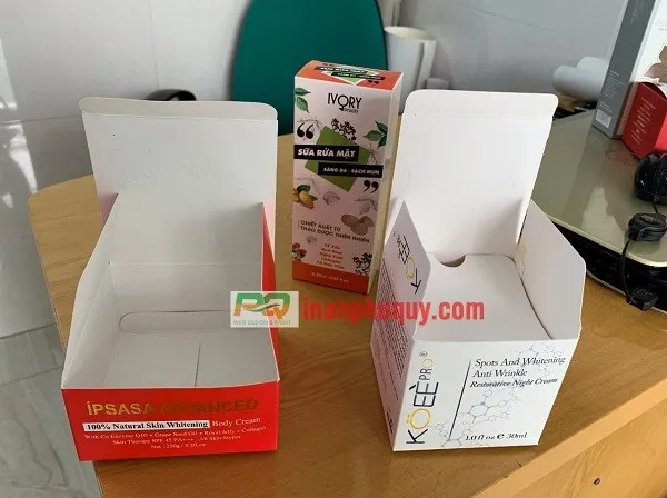 Sản phẩm in hop giay my pham gia re hcm — In ấn Phú Quý - Công Ty TNHH Một Thành Viên Thiết Kế In ấn Phú Quý — MST 0314943005
