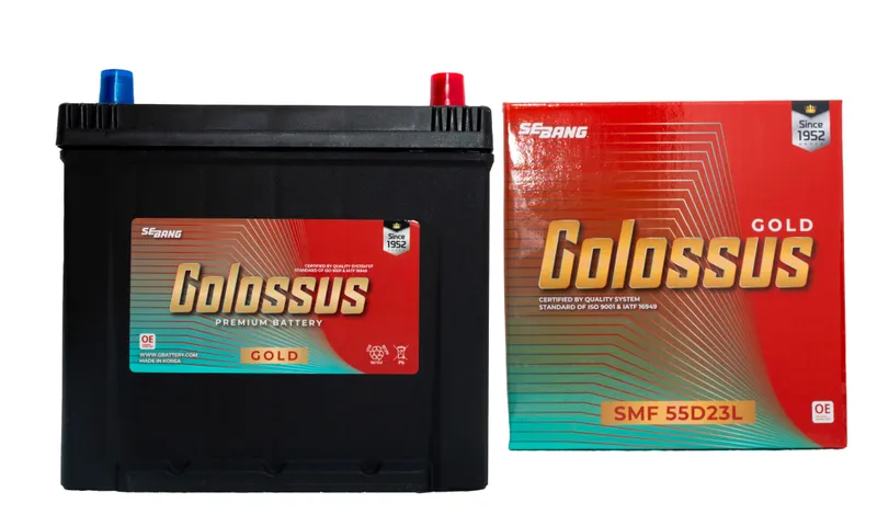 Sản phẩm Ac quy Colossus SMF 55D23L 60AH 4 — Công Ty TNHH MTV ắc Quy Khôi Nguyên — MST 0314946119