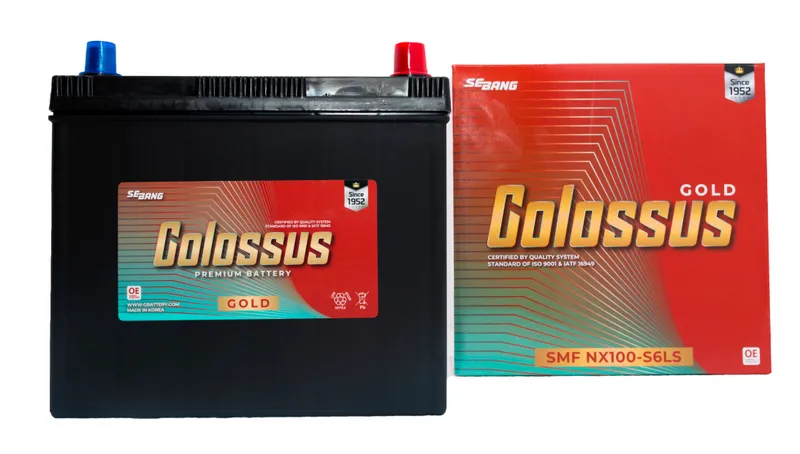 Sản phẩm Ac quy Colossus SMF NX100 S6LS 45AH 4 — Công Ty TNHH MTV ắc Quy Khôi Nguyên — MST 0314946119