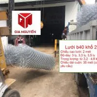Sản phẩm quy cach luoi b40 kho 2 met 200x200 — Công Ty TNHH Đầu Tư Phát Triển Thép Gia Nguyễn — MST 0314949487