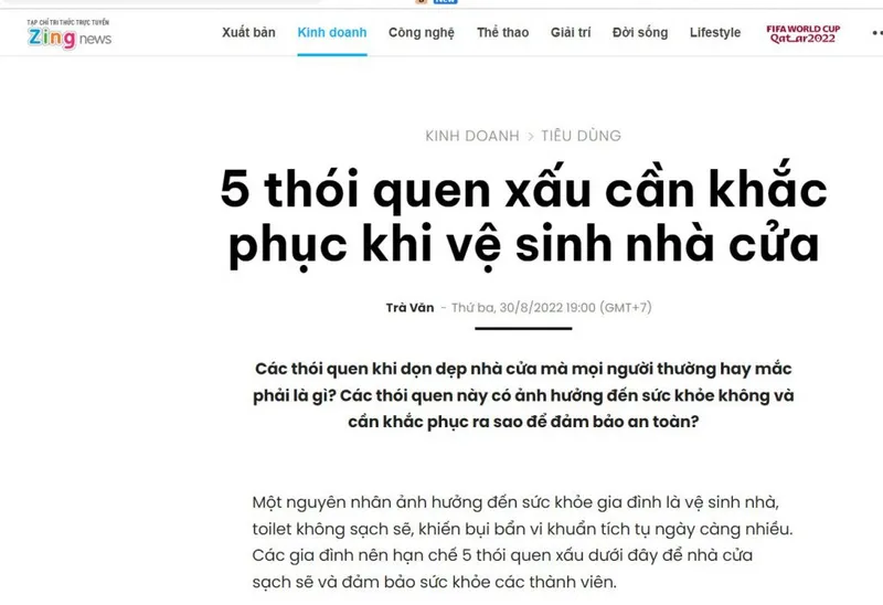 Văn phòng Công Ty Cổ Phần Giải Pháp Mùi Hương Và Dịch Vụ Vệ Sinh GFC #1 — MST 0314955346