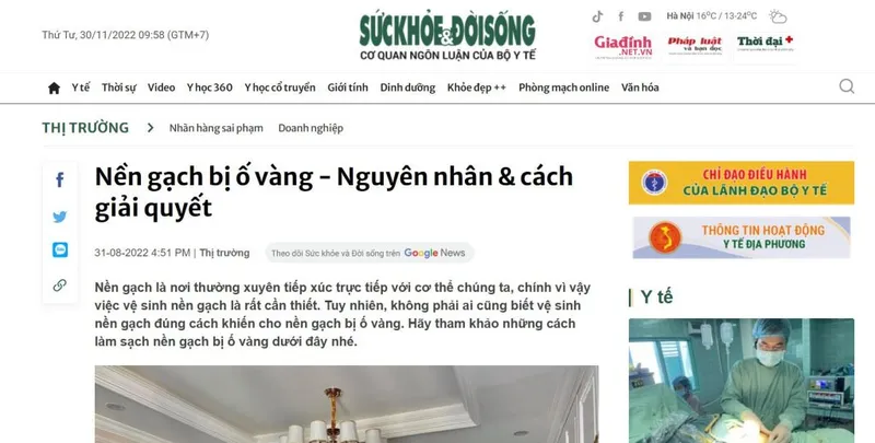 Văn phòng Công Ty Cổ Phần Giải Pháp Mùi Hương Và Dịch Vụ Vệ Sinh GFC #2 — MST 0314955346