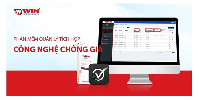 Sản phẩm phan mem quan ly tich hop cong nghe tem chong gia 1 — Công Ty Cổ Phần Kinh Doanh Thương Mại Dịch Vụ WIN — MST 0314956822
