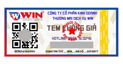 Sản phẩm tem cong nghe 4.0 — Công Ty Cổ Phần Kinh Doanh Thương Mại Dịch Vụ WIN — MST 0314956822