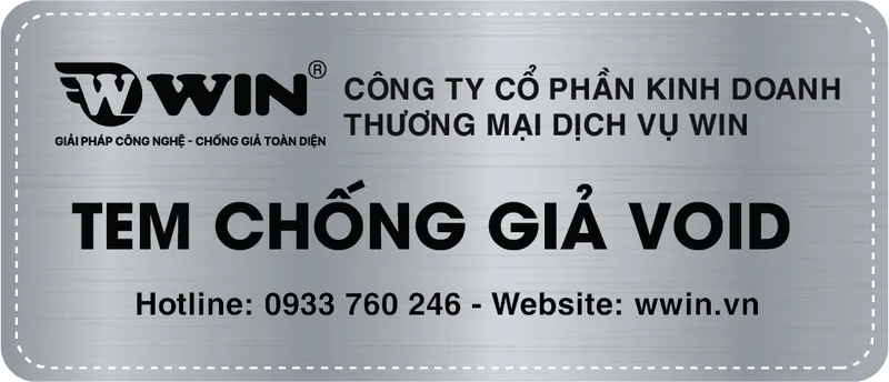 Sản phẩm Tem chong hang gia void open — Công Ty Cổ Phần Kinh Doanh Thương Mại Dịch Vụ WIN — MST 0314956822